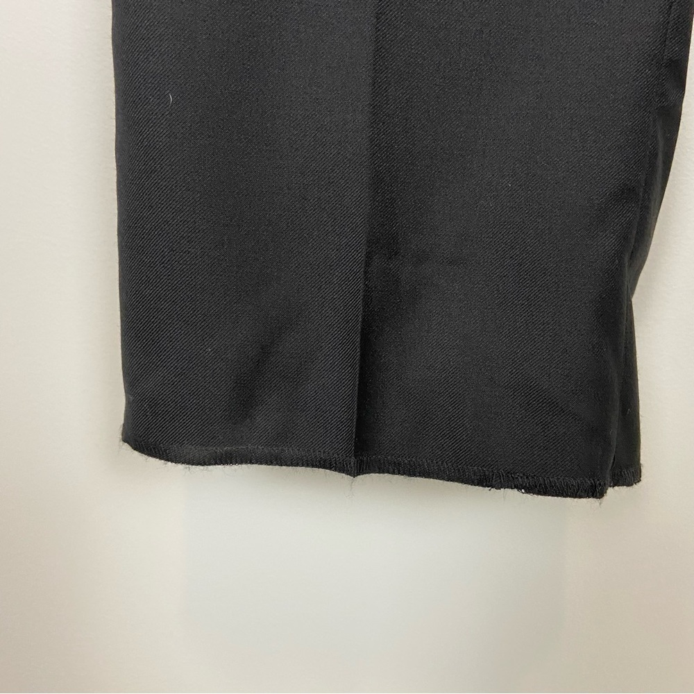 Emporio Armani Super 130s Wool Two Piece Suit in Black - Picture 12 of 16